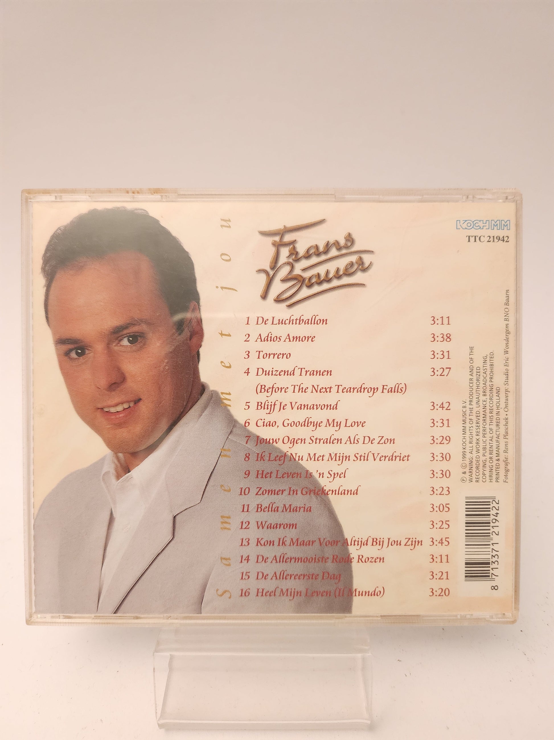 Frans Bauer: Samen met Jou CD - Cd