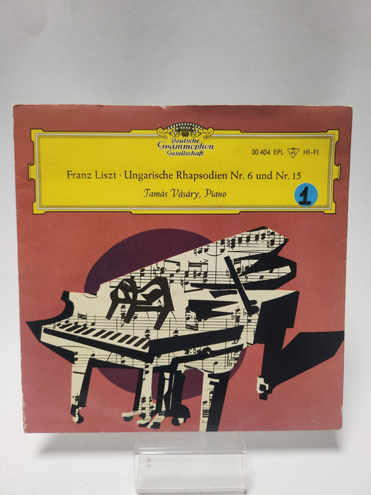 Franz Liszt: Ungarische Rhapsodien Nr 6 und Nr 15 Single Vinyl - Single Vinyl