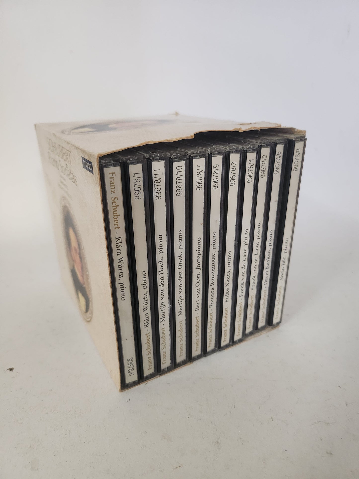 Franz Schubert: Piano Sonatas 11 CD Box - Cd