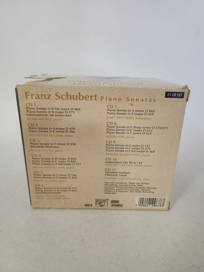 Franz Schubert: Piano Sonatas 11 CD Box - Cd