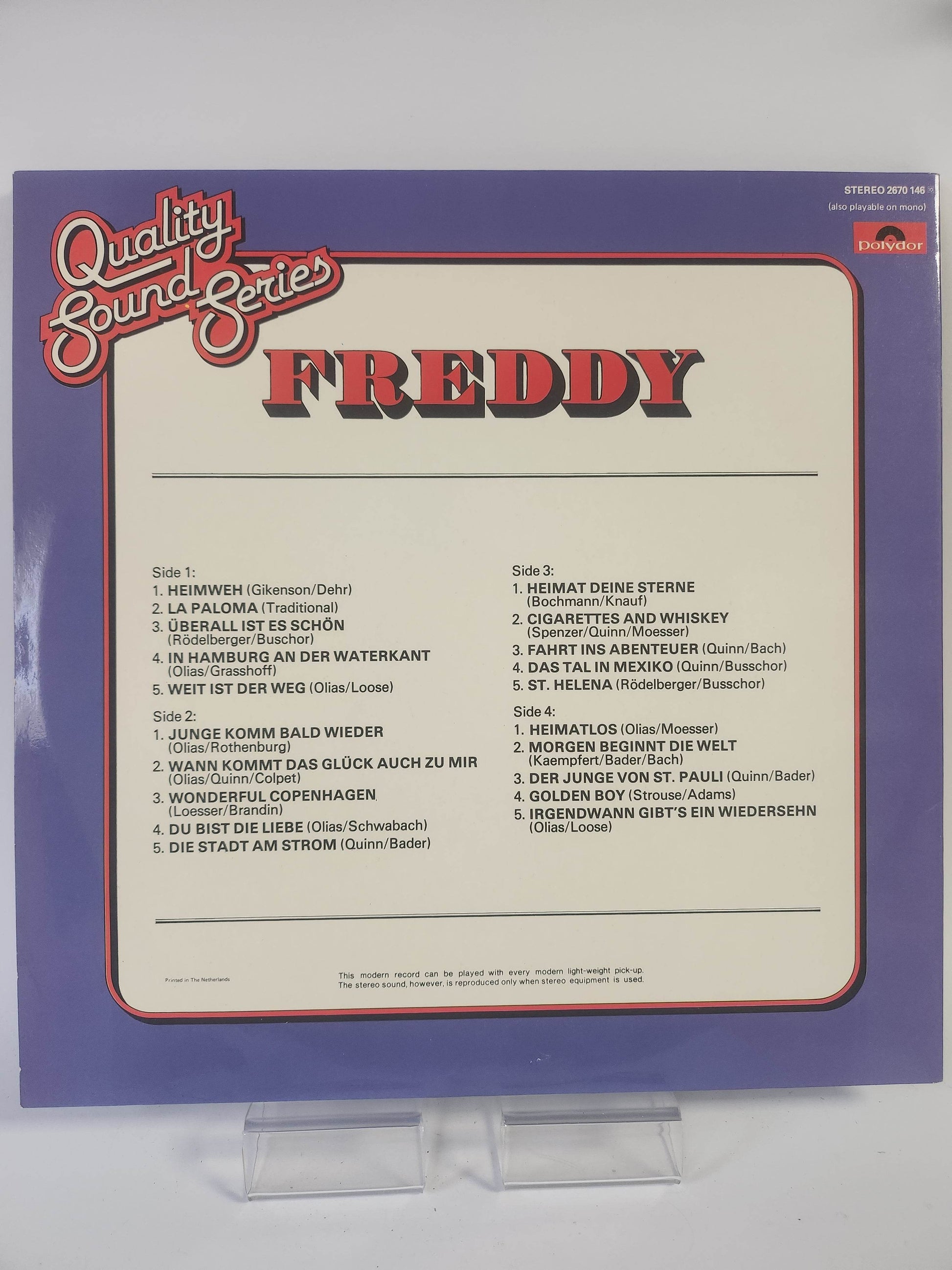 Freddy LP Vinyl - Feniks Gameshop