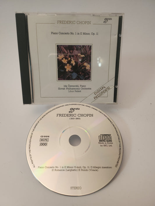 Frédéric Chopin: Piano Concertos No 1 CD - Cd