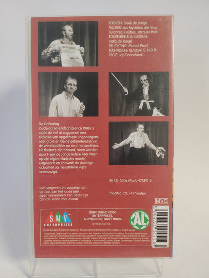 Freek de Jonge ’de Ontlading’ VHS - VHS Volwassenen