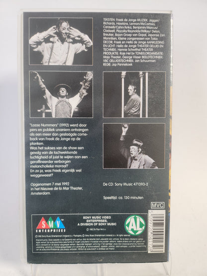 Freek de Jonge ’Losse Nummers’ VHS - VHS Volwassenen