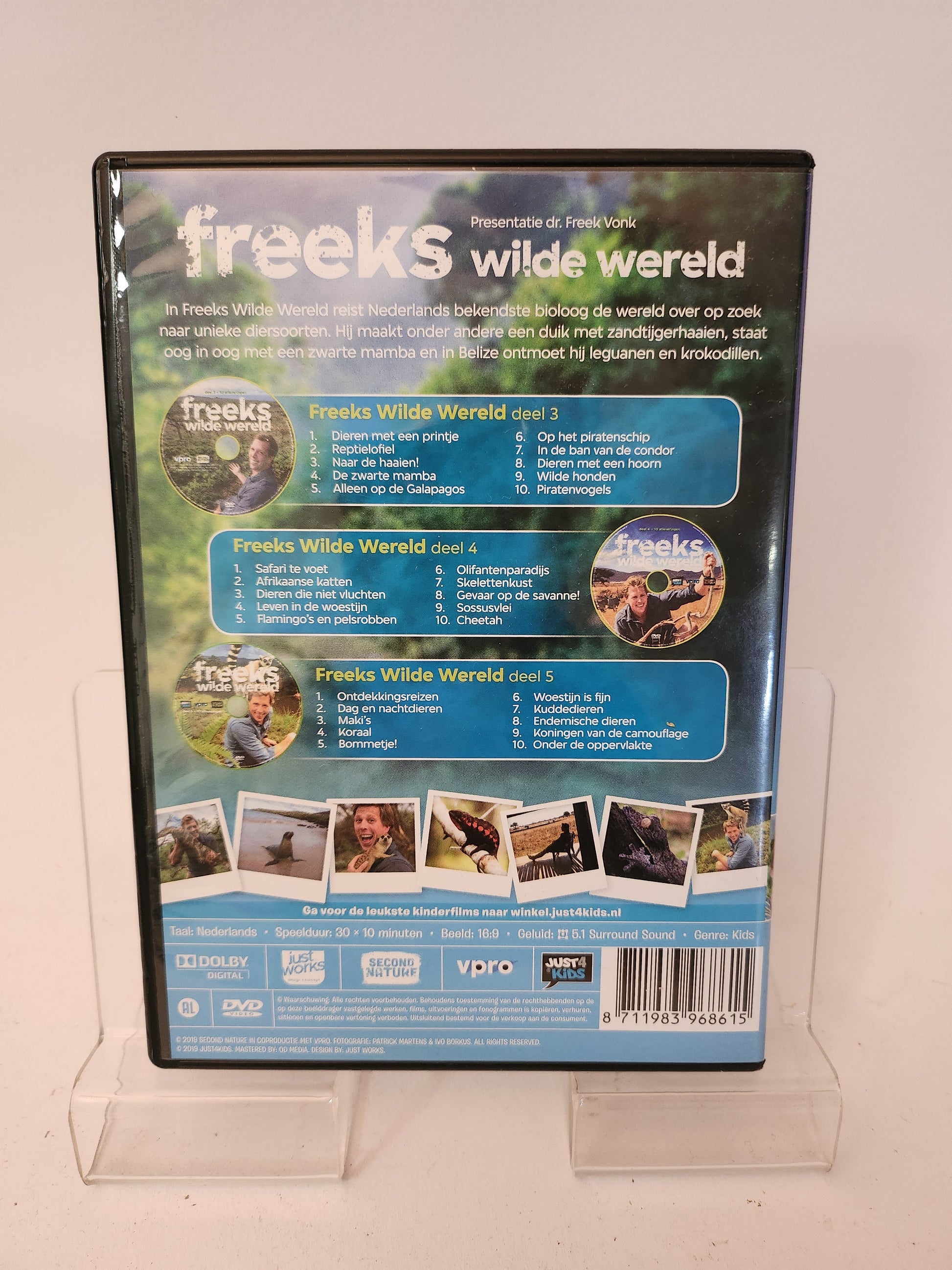 Freeks Wilde Wereld Deel 3 - 5 (30 Afleveringen) DVD Kids - Dvd kids