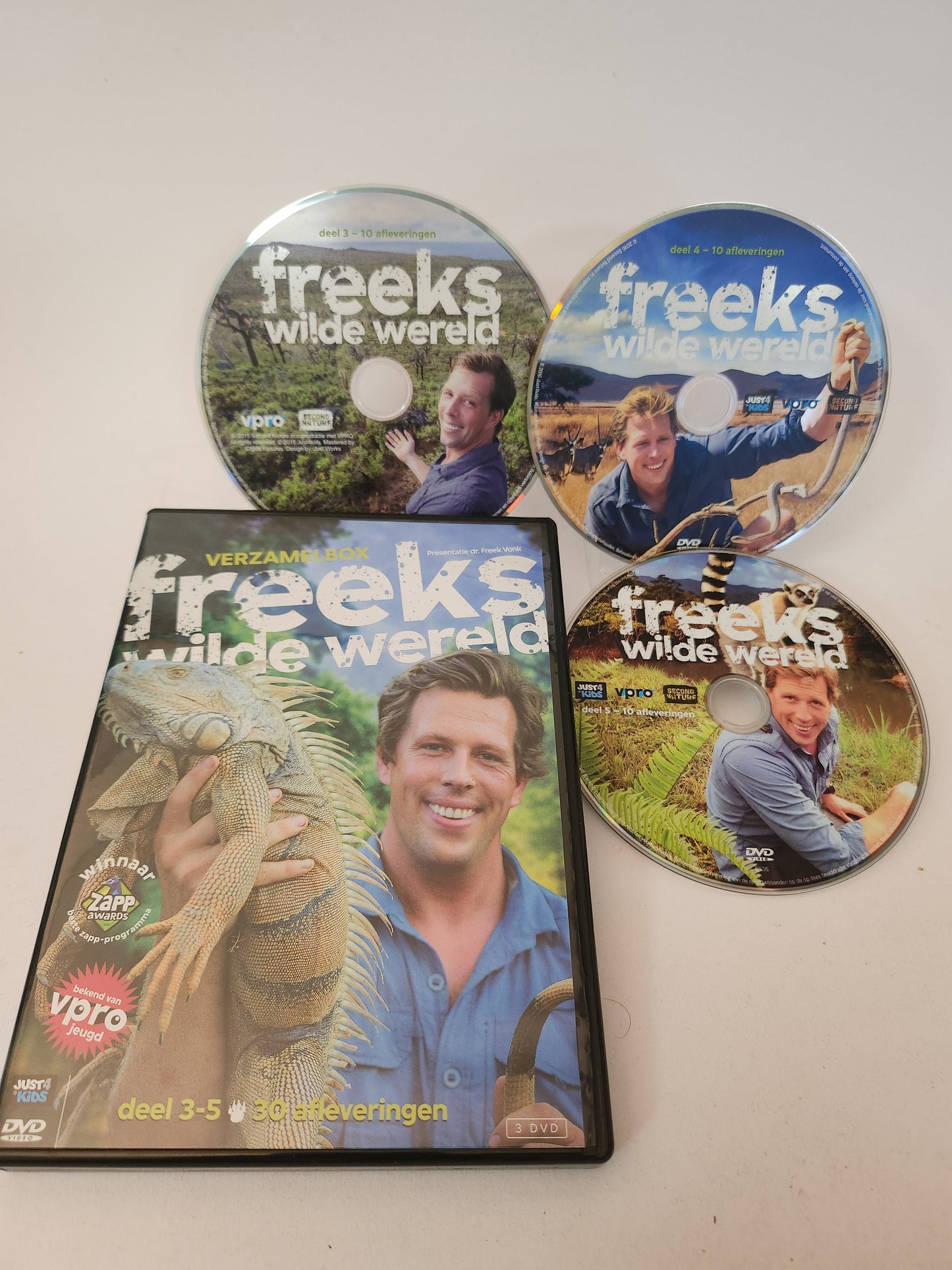 Freeks Wilde Wereld Deel 3 - 5 (30 Afleveringen) DVD Kids - Dvd kids