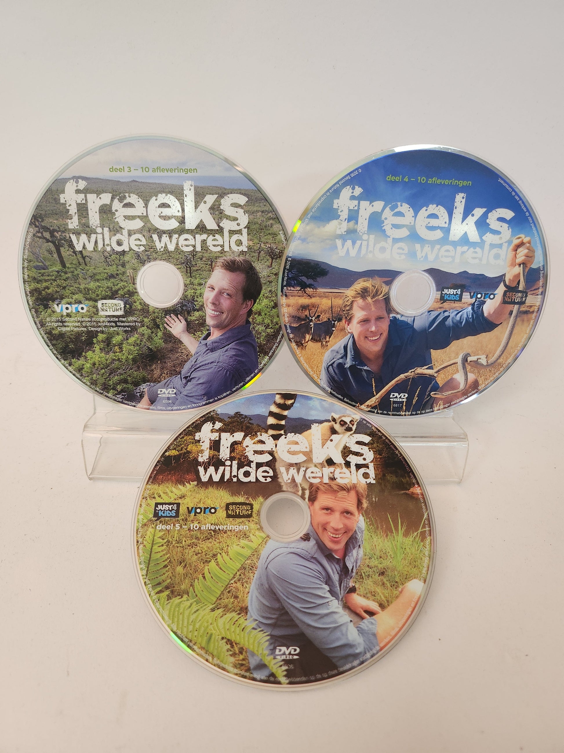 Freeks Wilde Wereld Deel 3 - 5 (30 Afleveringen) DVD Kids - Dvd kids