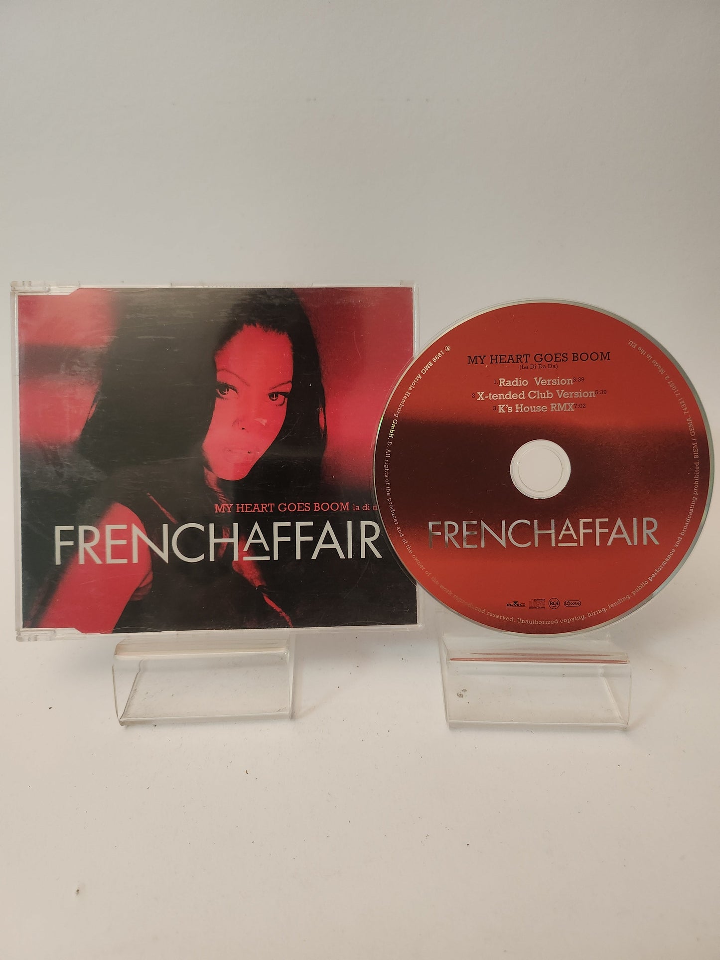 French Affair: My Heart goes Boom CD Single - CD Single