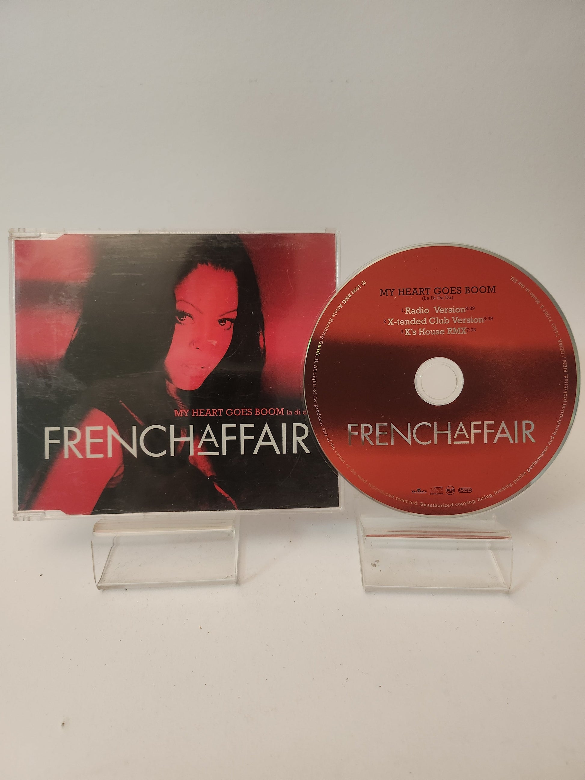 French Affair: My Heart goes Boom CD Single - CD Single
