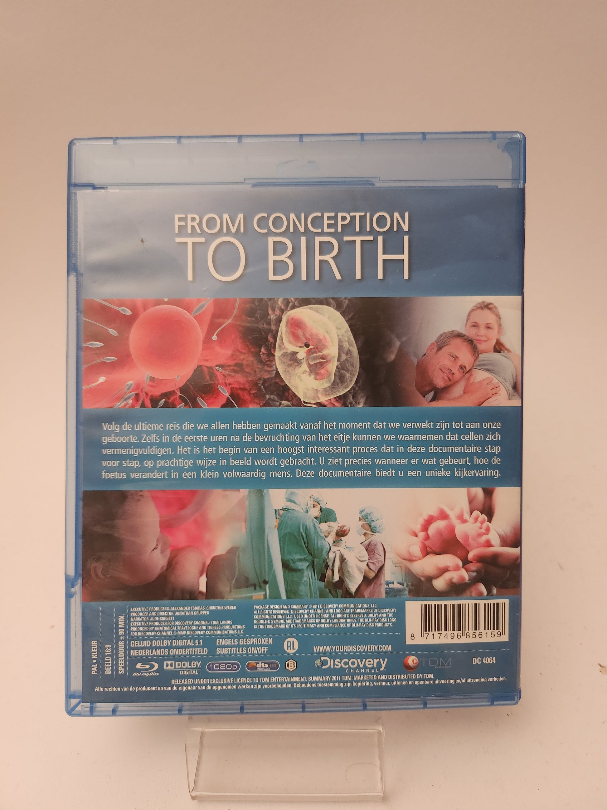 From Conception to Birth Blu-Ray Alexander Tsiaras - Blu-Ray