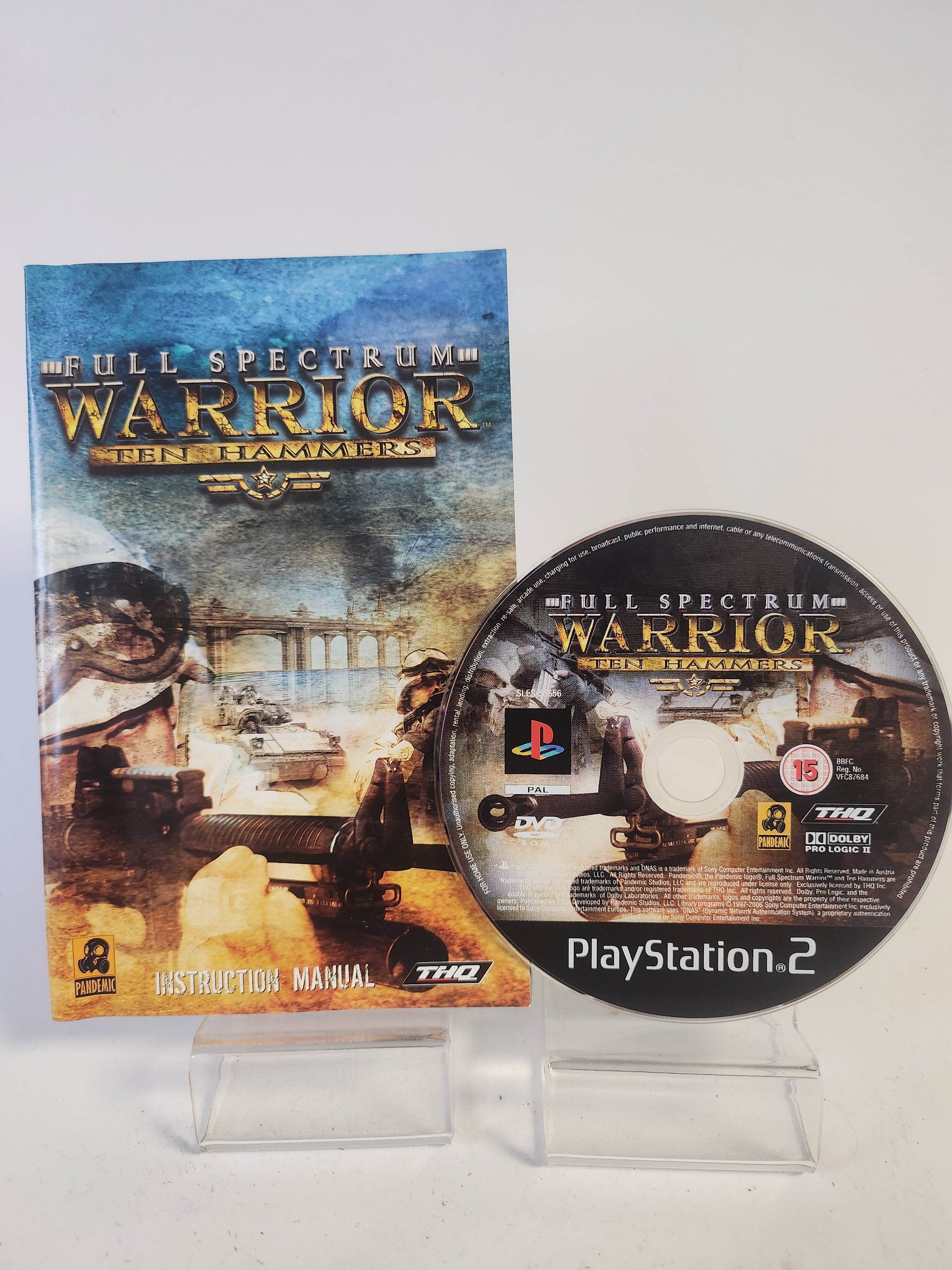 Full Spectrum Warrior Ten Hammers Playstation 2 - Feniks Gameshop