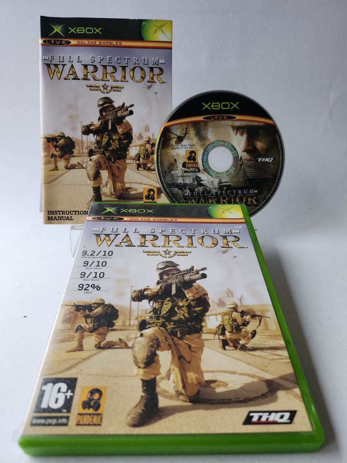 Full Spectrum Warrior Xbox Orginal - Feniks Gameshop