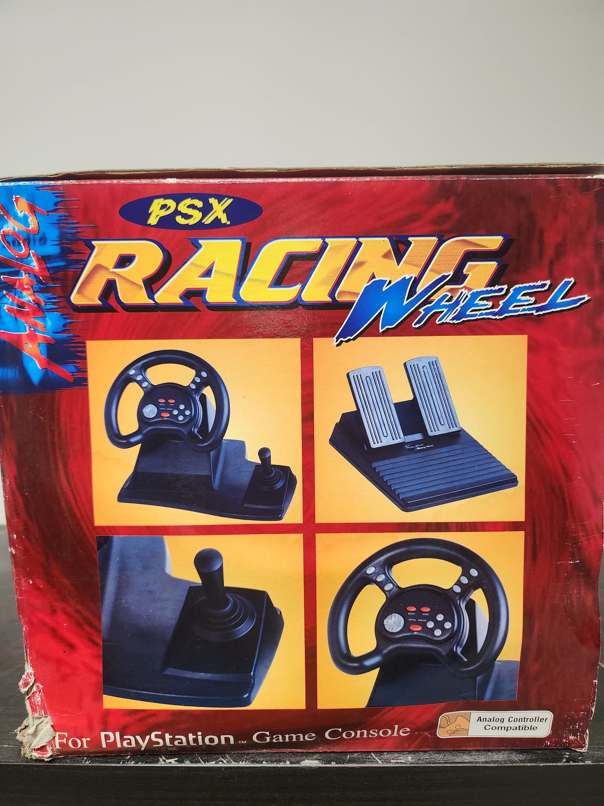 Futime Analog Racing Wheel Playstation 1 - Playstation 1 Accessoires