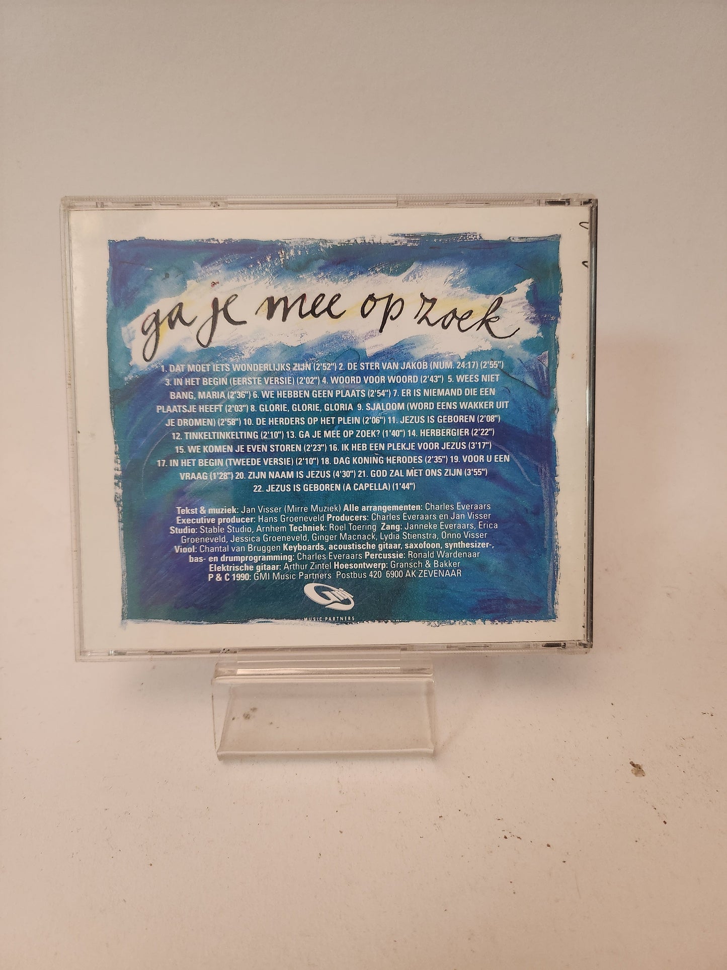 Ga je mee op Zoek: 20 Nieuwe Kerstliedjes van Jan Visser CD - Cd
