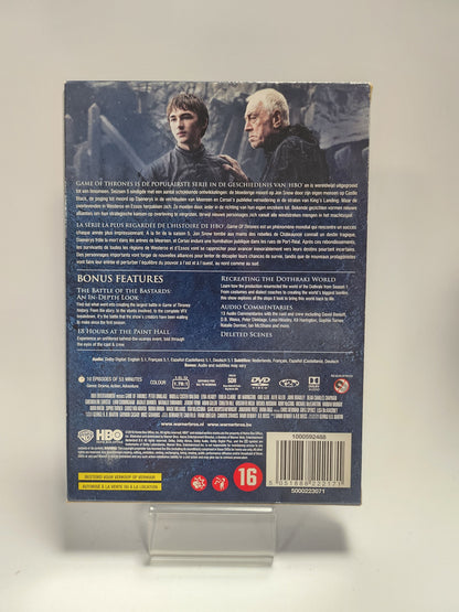 Game of Thrones Seizoen 6 Dvd Box - Dvd Volwassenen