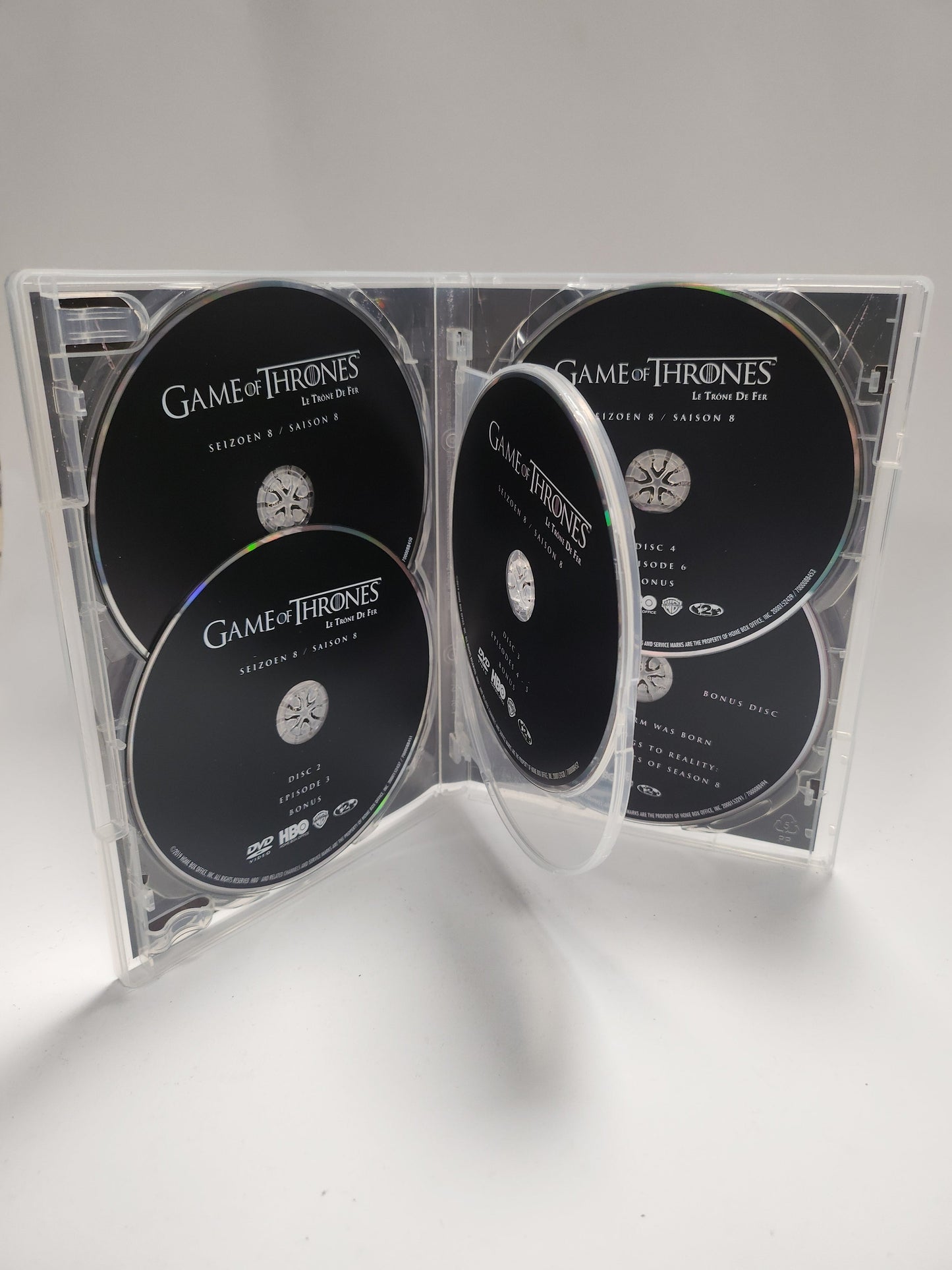 Game of Thrones Seizoen 8 Dvd Box - Dvd Volwassenen