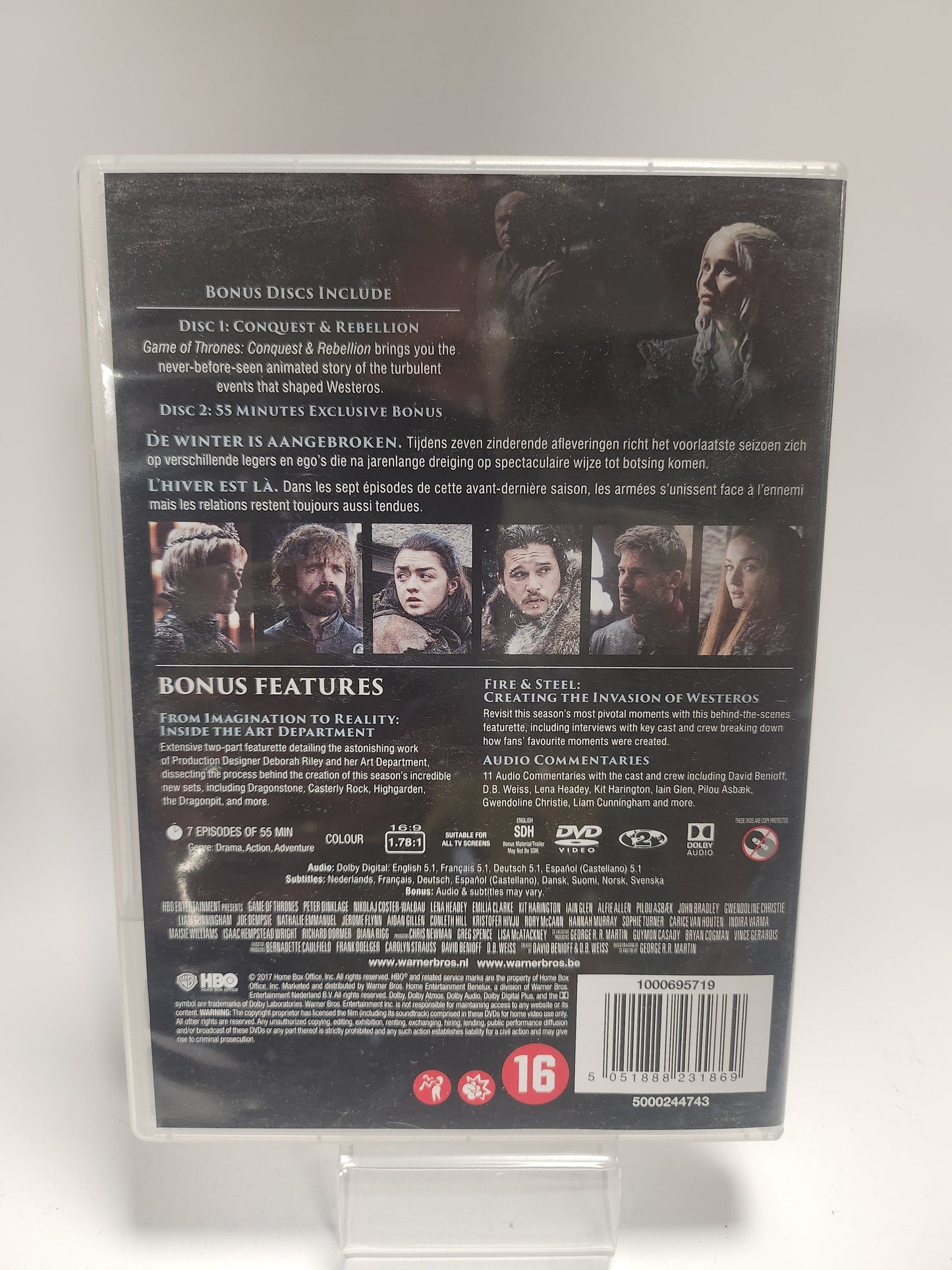 Game of Thrones: Winter is Here Seizoen 7 DVD Box - Dvd Volwassenen