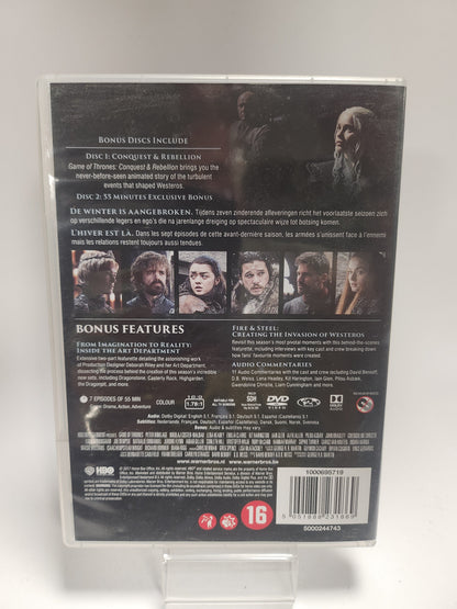 Game of Thrones: Winter is Here Seizoen 7 DVD Box - Dvd Volwassenen