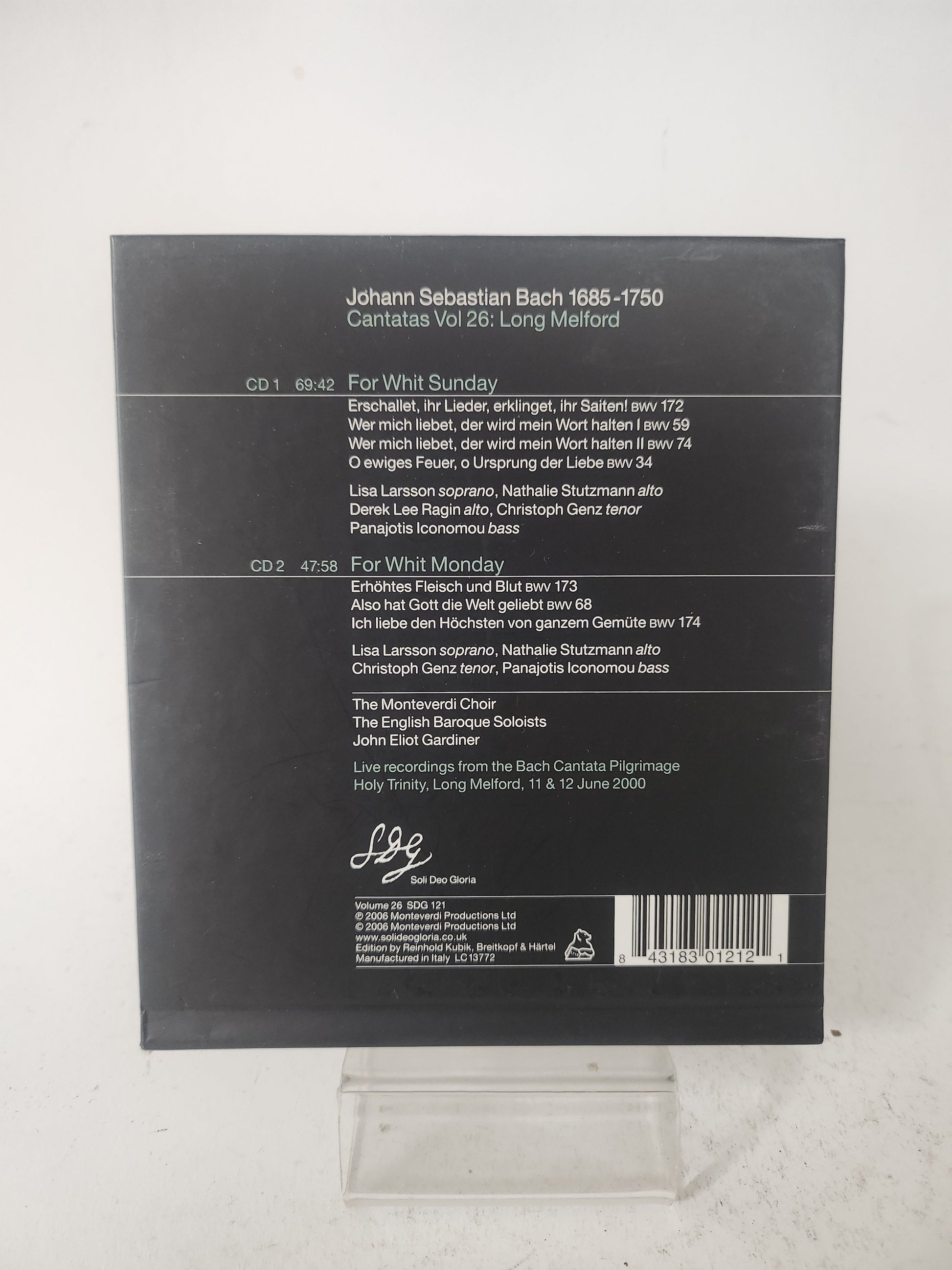 Gardiner: Bach Cantatas CD - Cd