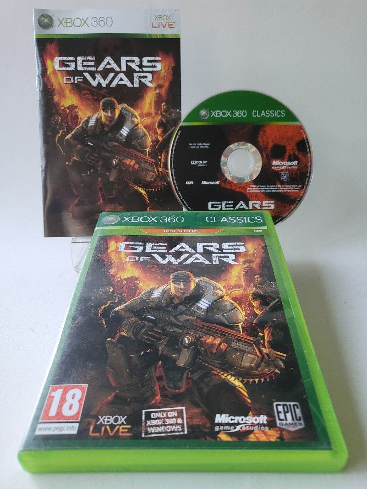 Gears of War Classics Best Sellers Xbox 360 - Feniks Gameshop