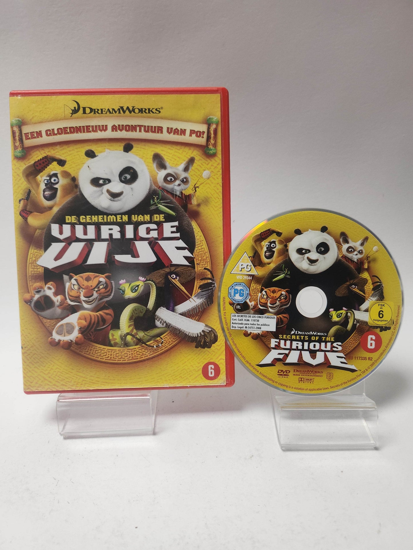 Geheimen van de Vurige Vijf DVD Kids - Feniks Gameshop