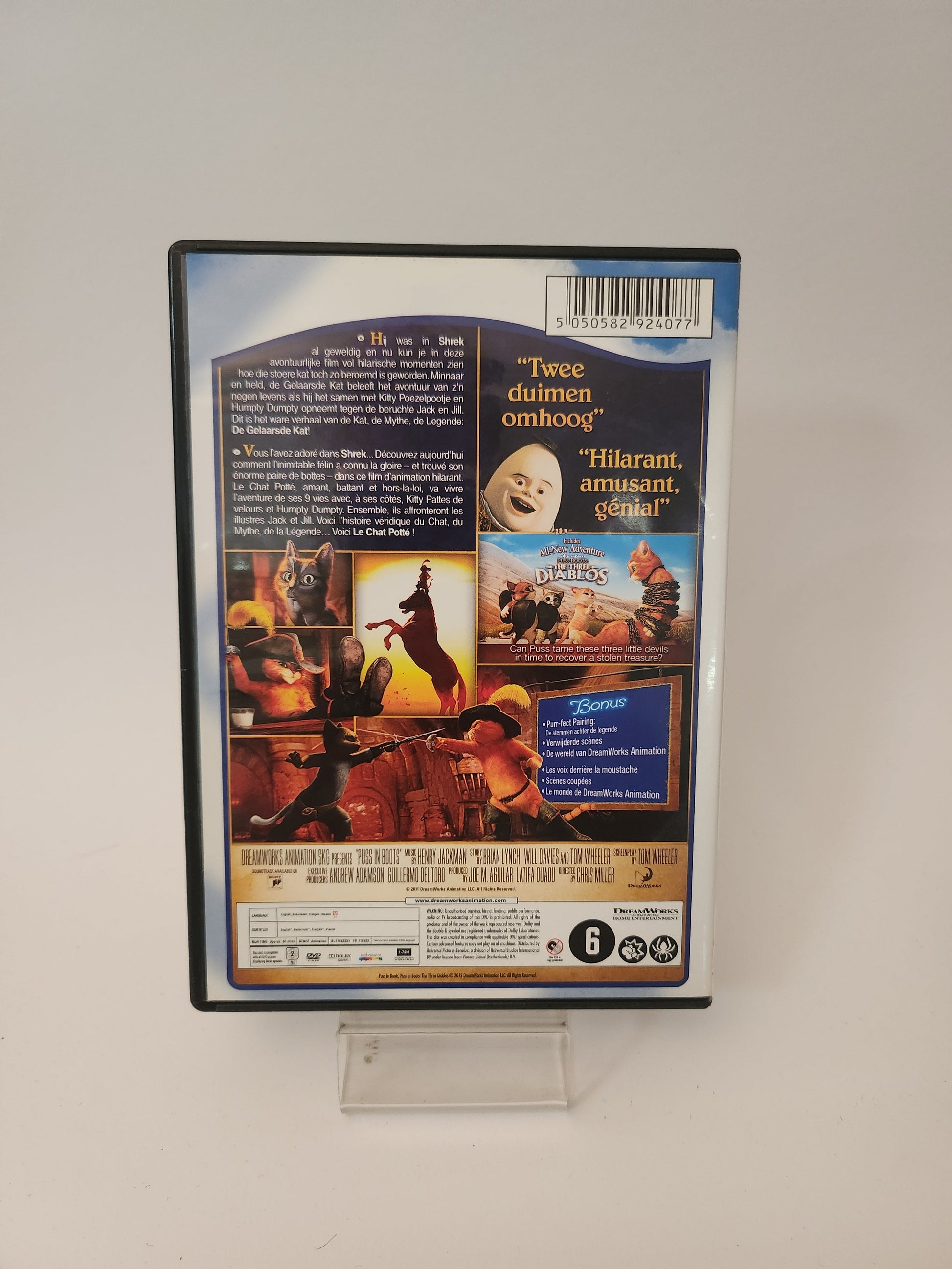 Gelaarsde Kat DVD Kids - Dvd kids