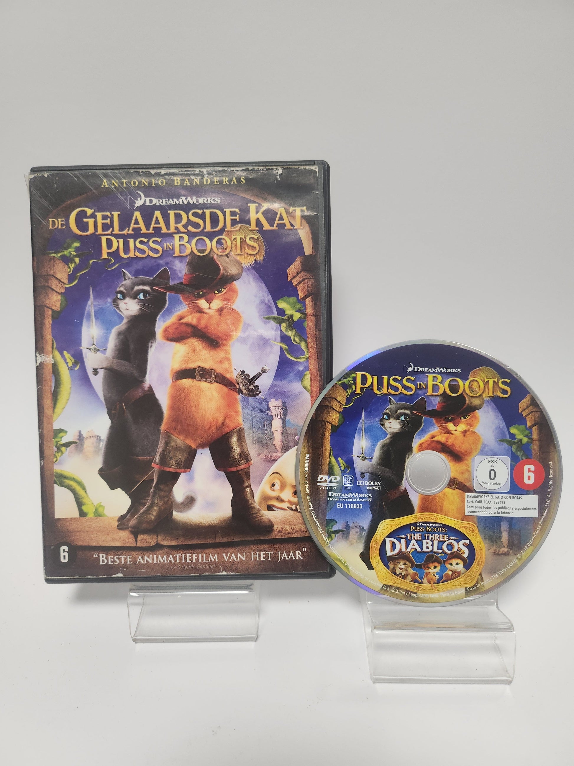 Gelaarsde Kat DVD Kids - Dvd kids
