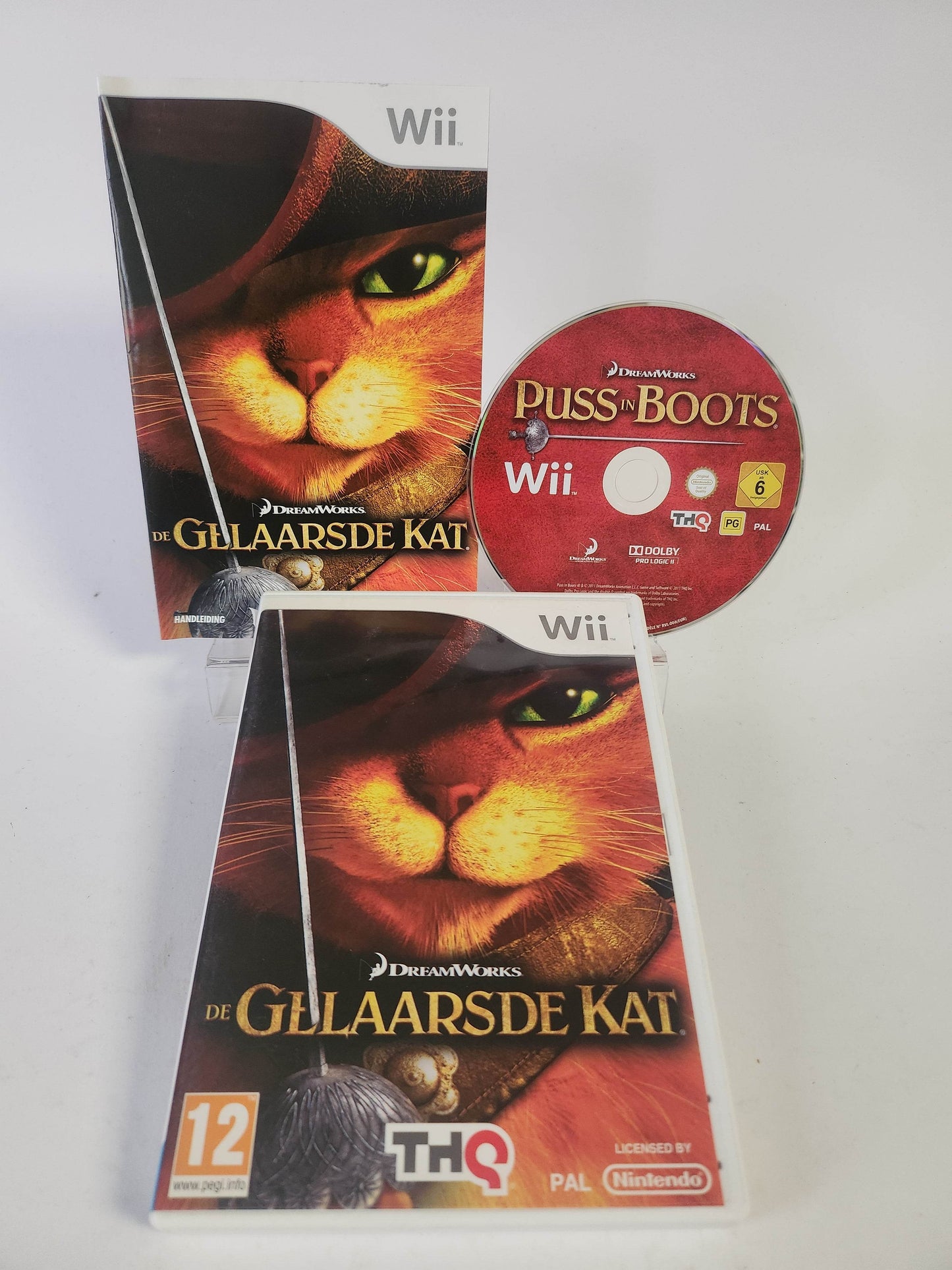 Gelaarsde Kat Nintendo Wii - Feniks Gameshop