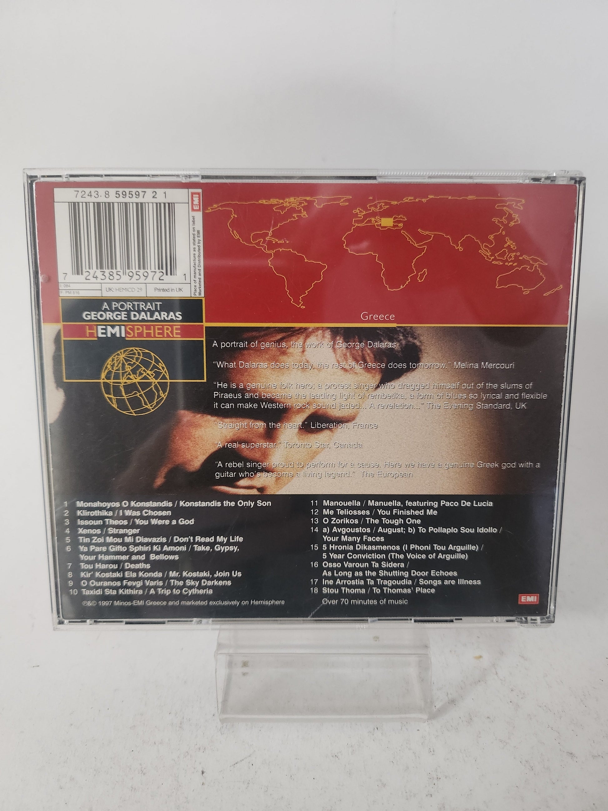 George Dalamas: a Portrait CD - Cd