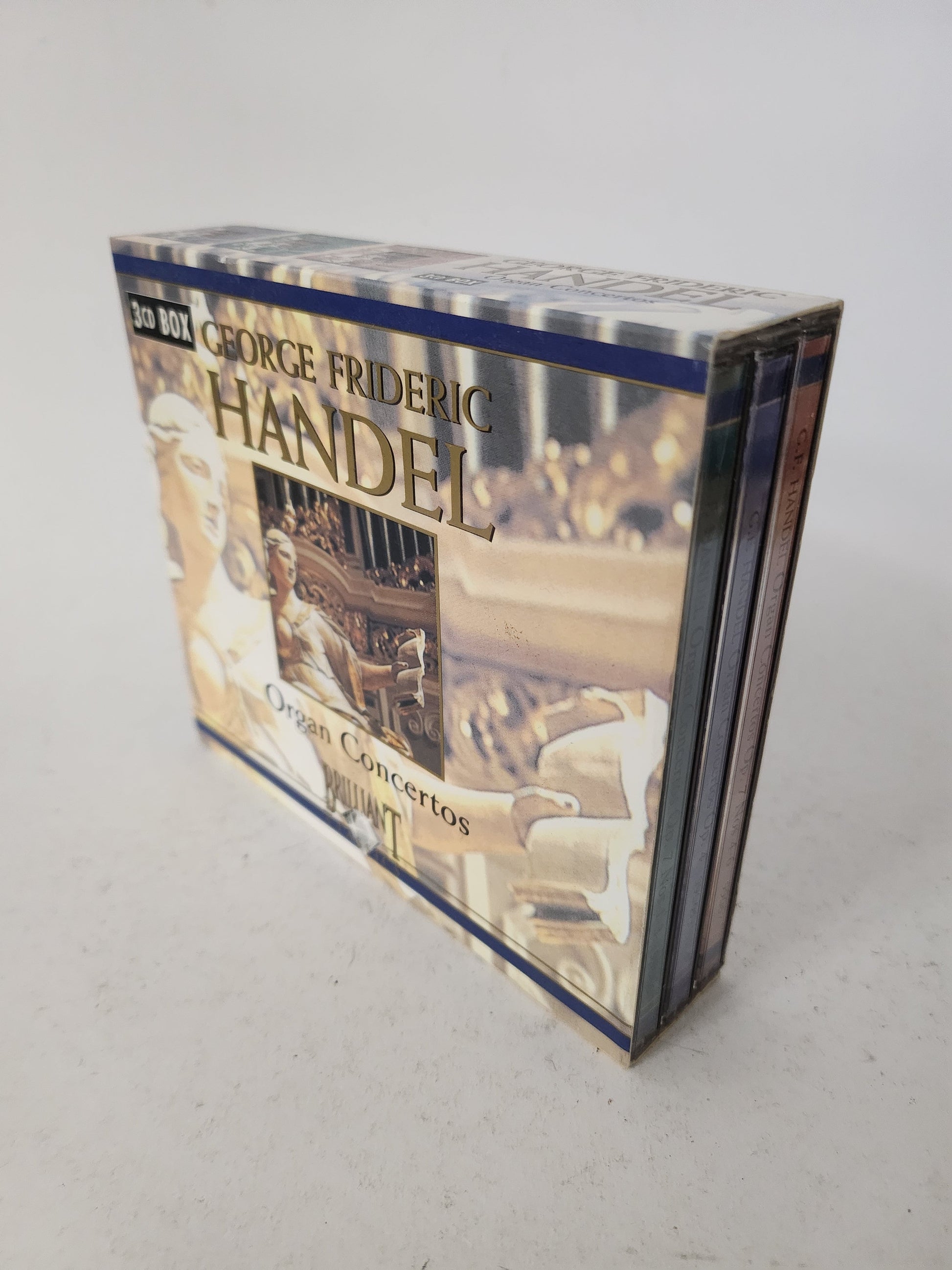 George Frideric Handel: Organ Concertos Op 4 & 7 CD Box - Cd