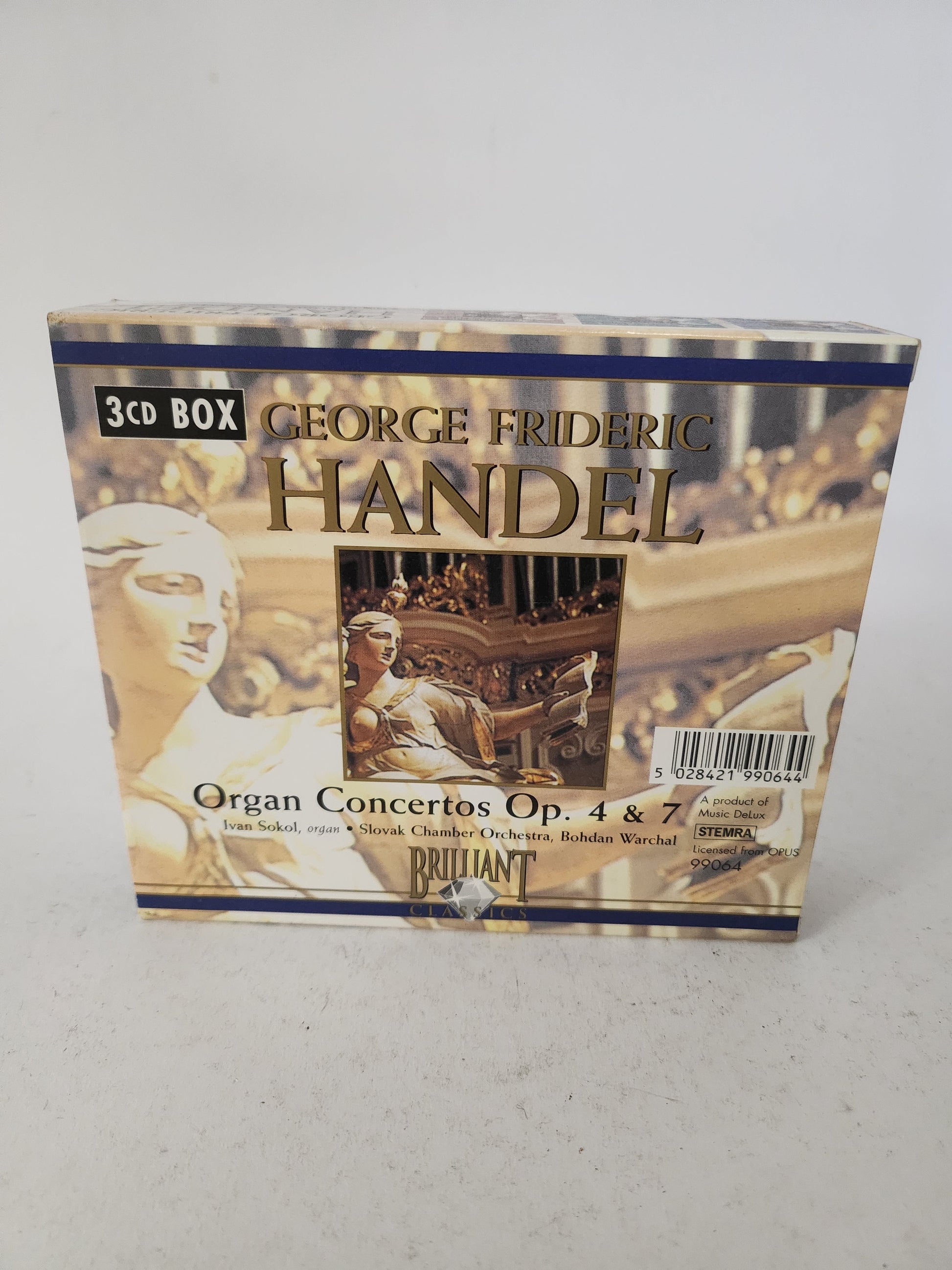 George Frideric Handel: Organ Concertos Op 4 & 7 CD Box - Cd