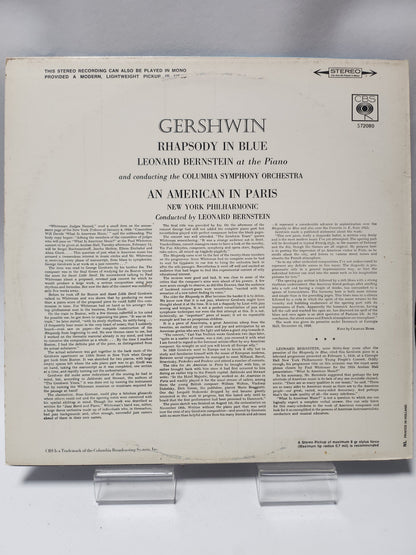 George Gershwin & Leonard Bernstein: Rhapsody in Blue & An American in Paris LP Vinyl - Lp Vinyl