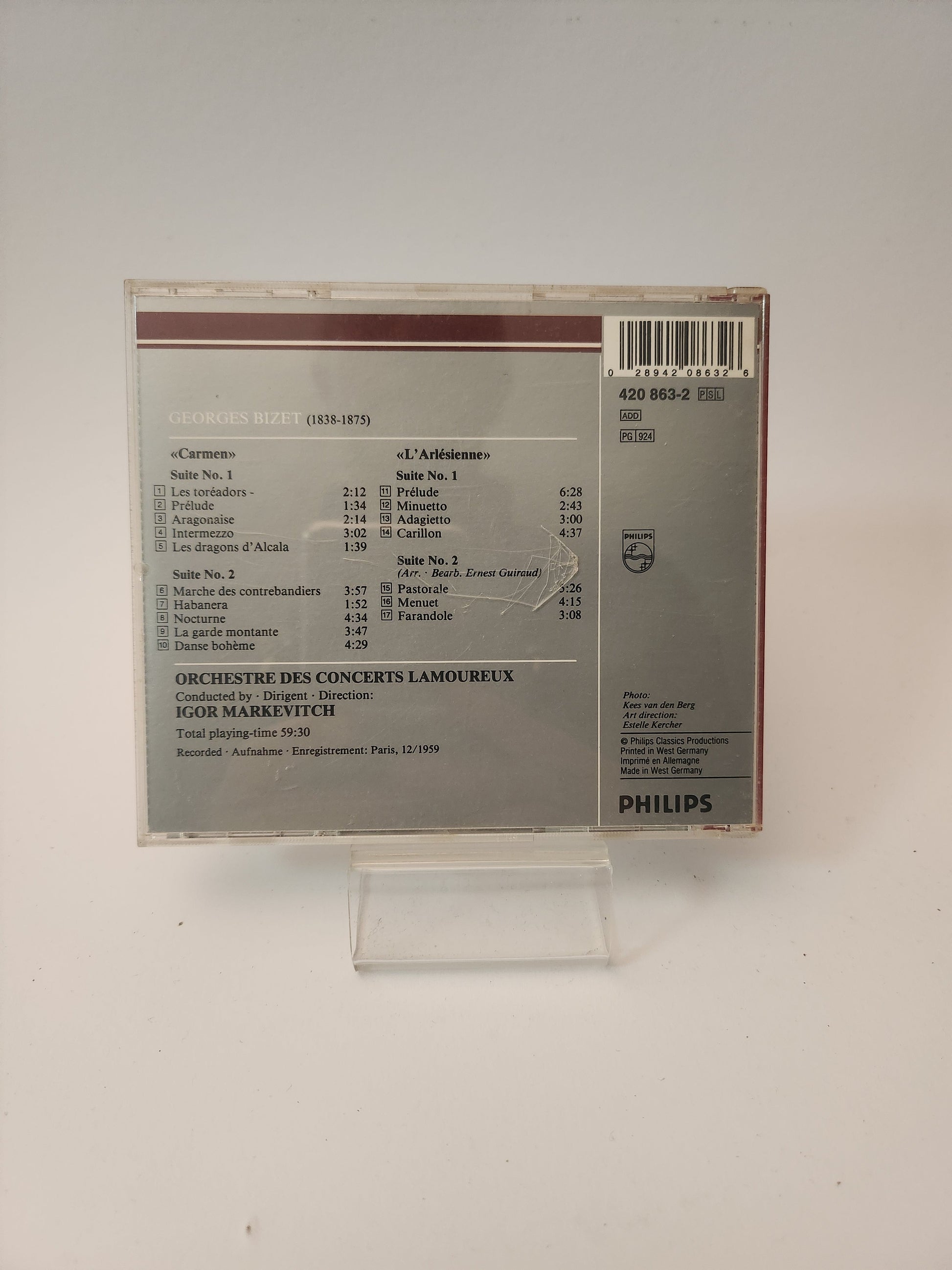 Georges Bizet: Suites CD - Cd