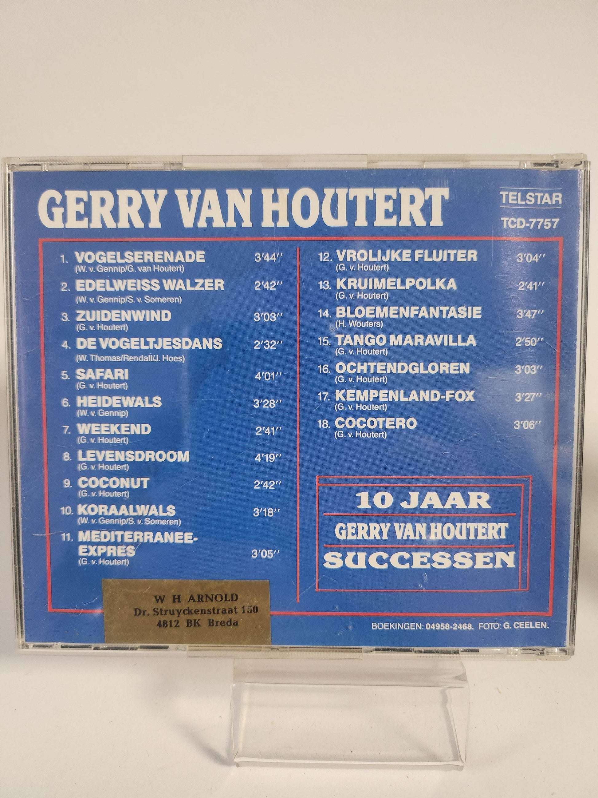 Gerry van Houten: 10 Jaar Successen CD - Feniks Gameshop