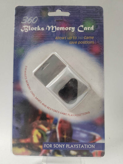 Geseald 360 Blocks Memorycard Playstation 1 - Feniks Gameshop