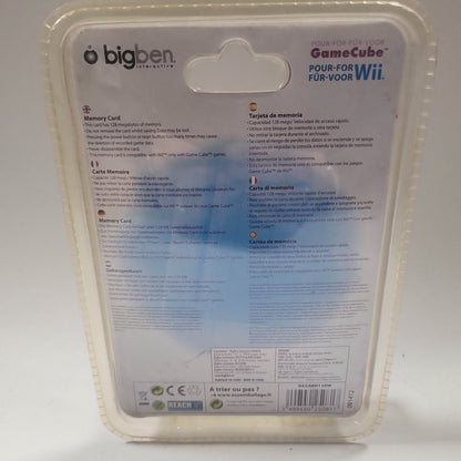 Geseald BigBen 128mb Memorycard Gamecube en Wii - Feniks Gameshop