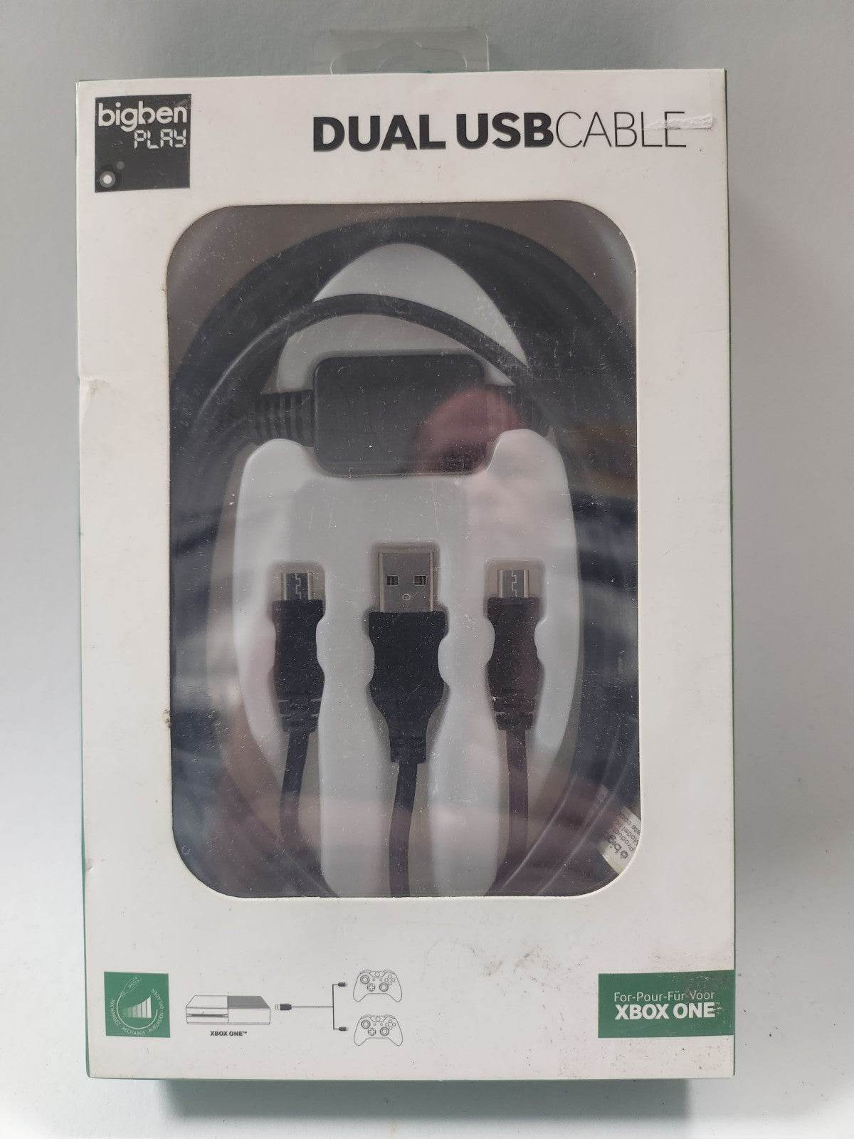 Geseald BigBen Dual USB Cable Xbox One - Feniks Gameshop