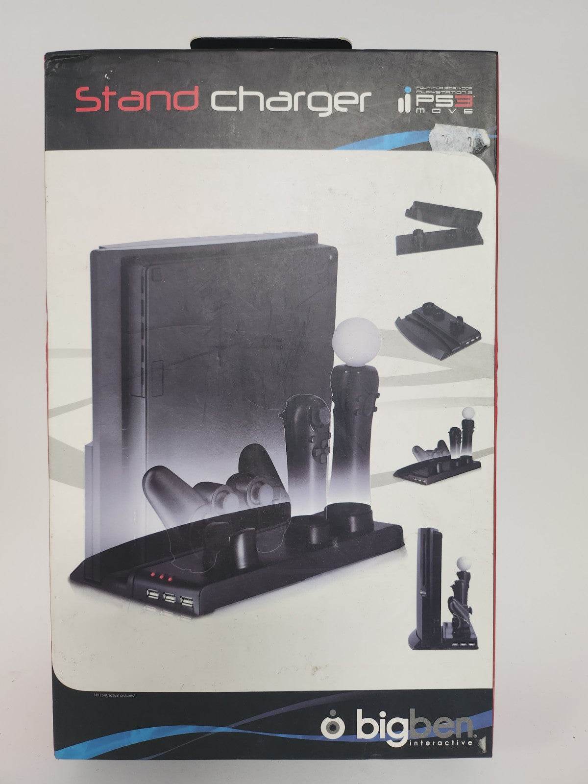 Geseald BigBen Stand Charger Geseald Playstation 3 Slim - Feniks Gameshop