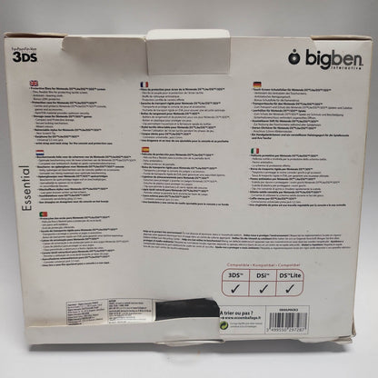Geseald BigBen Starter Kit Zwart/ Metalic DSLite/ 3DS - Feniks Gameshop