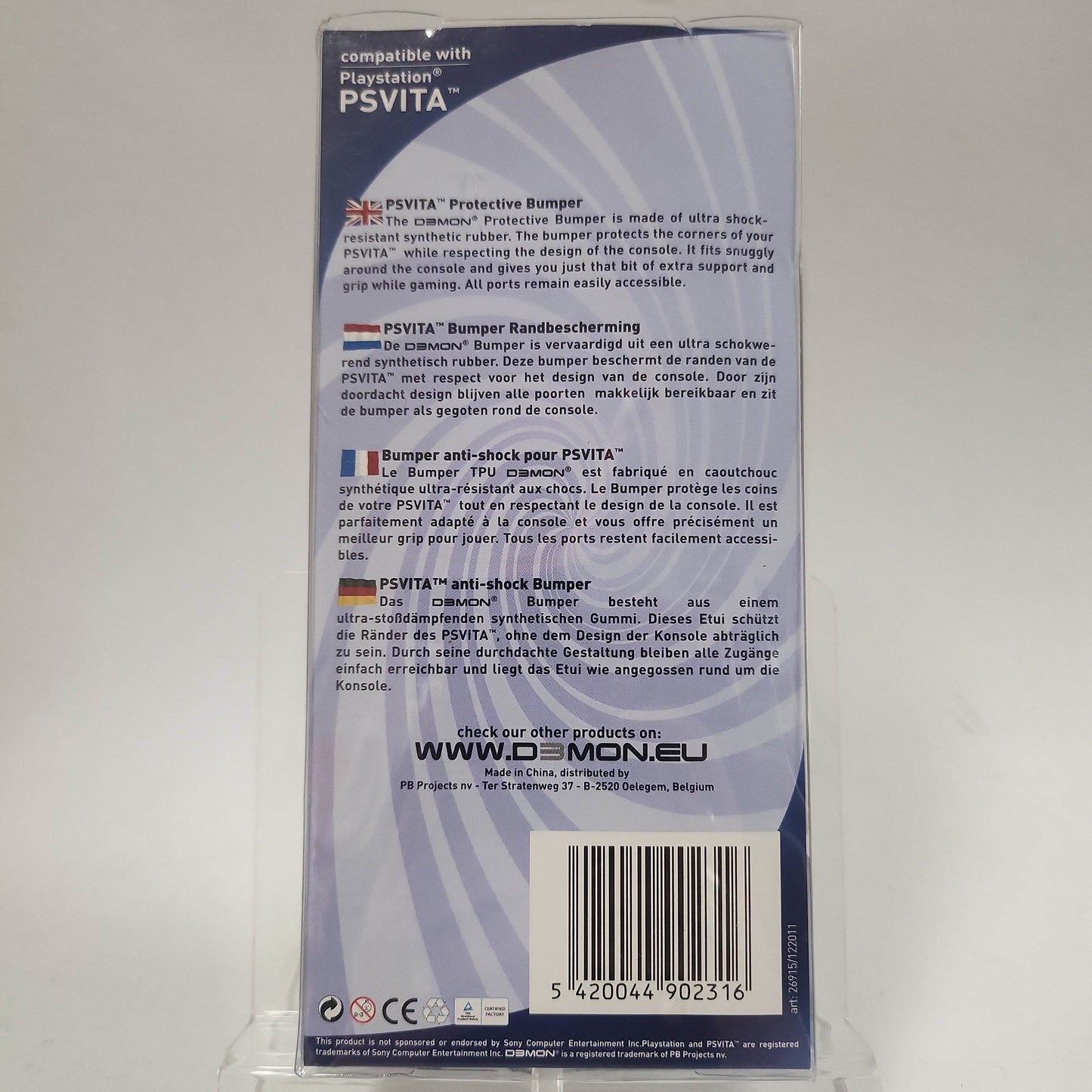 Geseald!!!! Bumper Randbescherming Playstation Vita - Feniks Gameshop