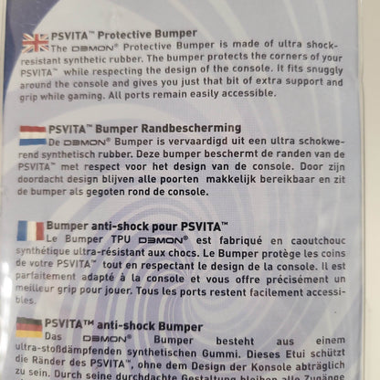 Geseald!!!! Bumper Randbescherming Playstation Vita - Feniks Gameshop