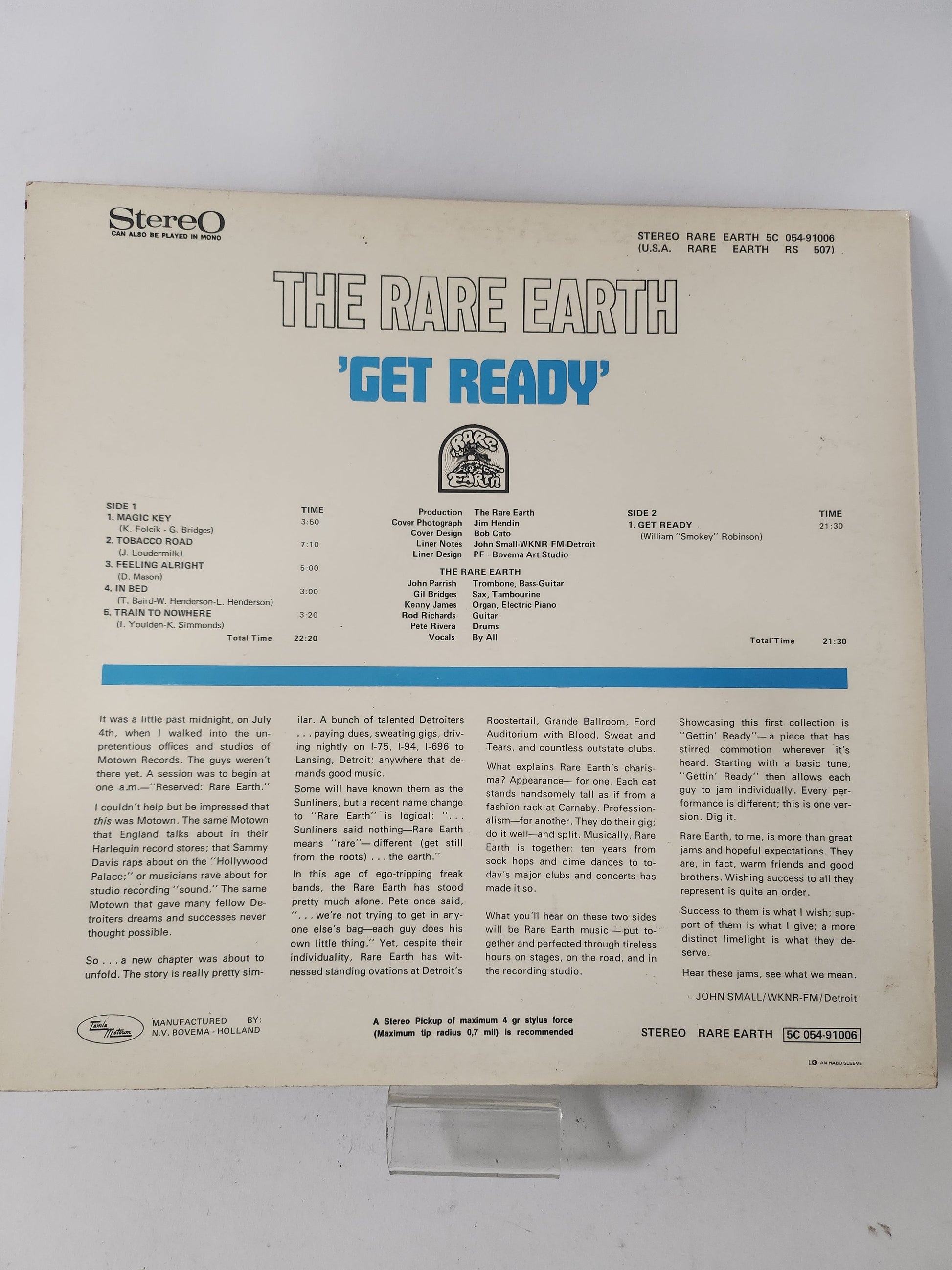 Get Ready: Rare Earth LP Vinyl - Lp Vinyl
