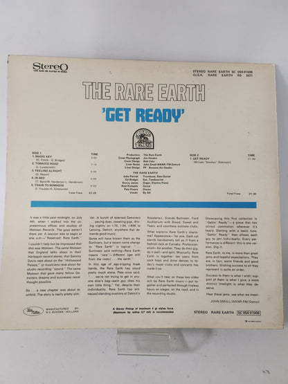 Get Ready: Rare Earth LP Vinyl - Lp Vinyl