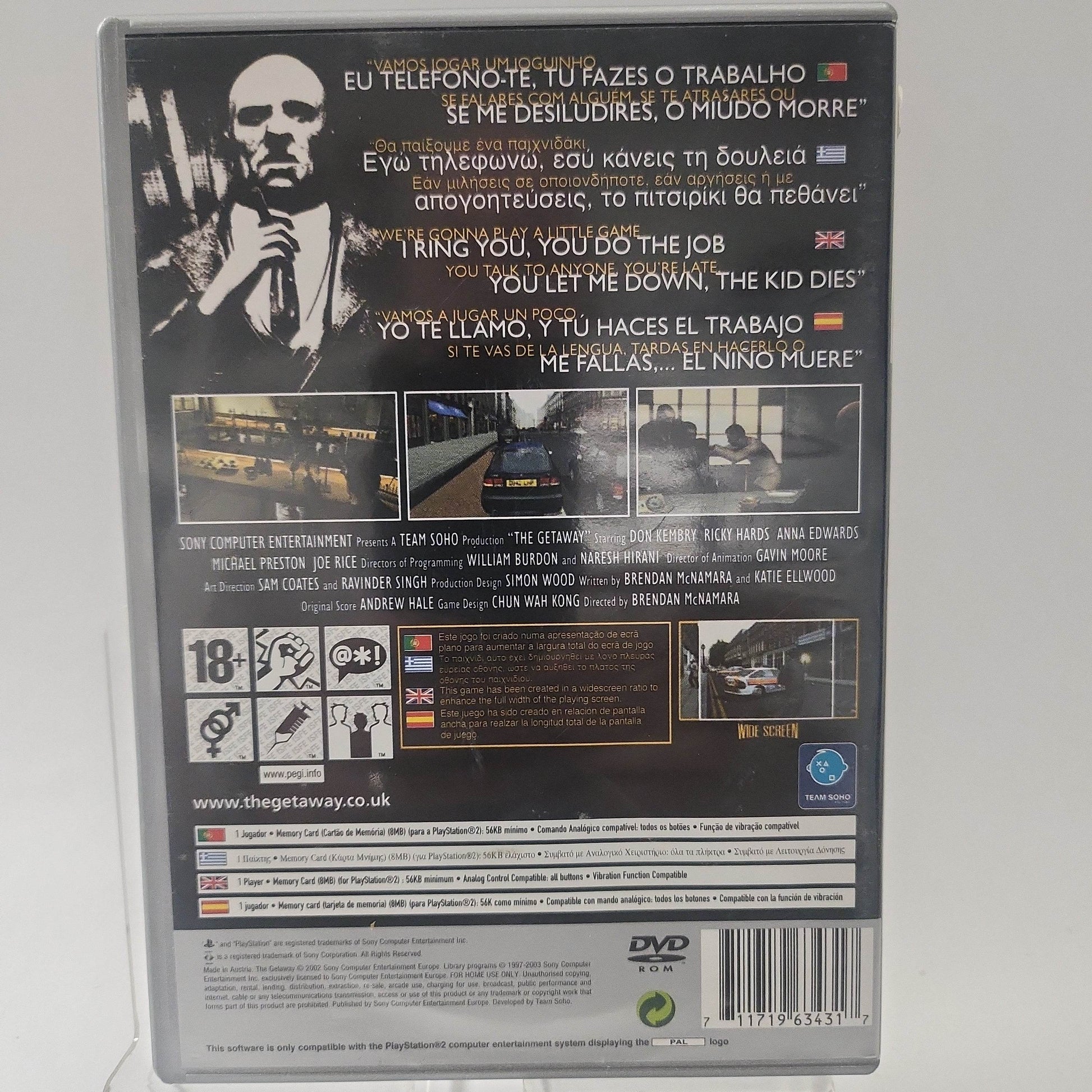 Getaway Platinum Edition Playstation 2 - Feniks Gameshop