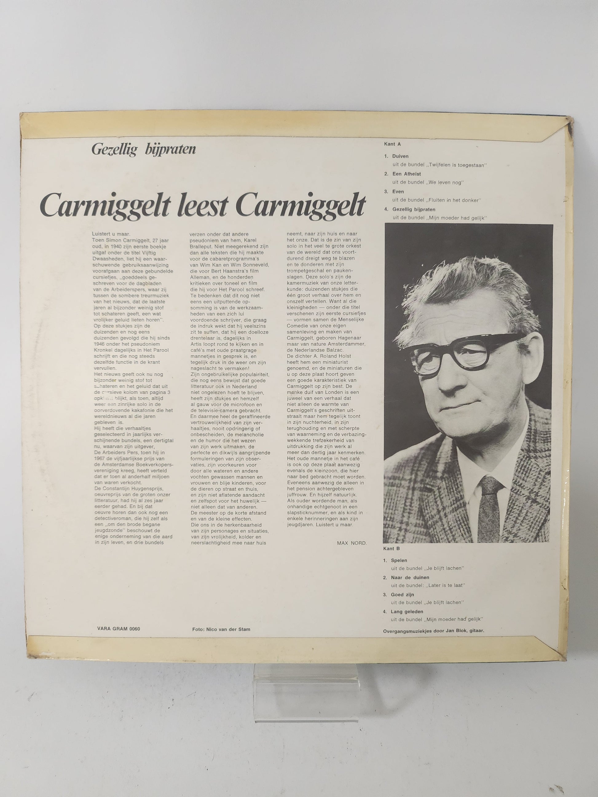 Gezellig Bijpraten: Carmiggelt leest Carmiggelt LP Vinyl - Lp Vinyl
