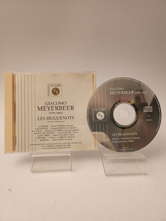 Giacomo Meyerbeer: Les Huguenots CD - Cd