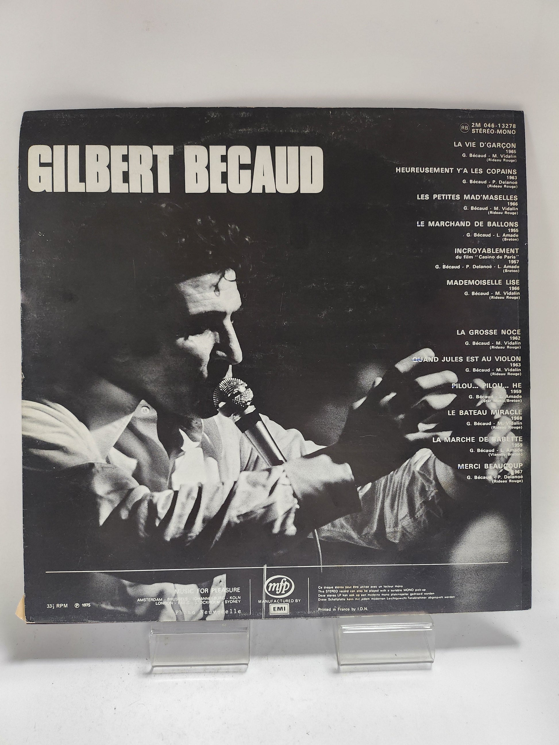 Gilbert Becaud LP Vinyl - Lp Vinyl