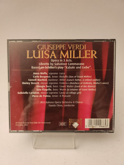Giuseppe Verdi: Luisa Miller CD - Cd