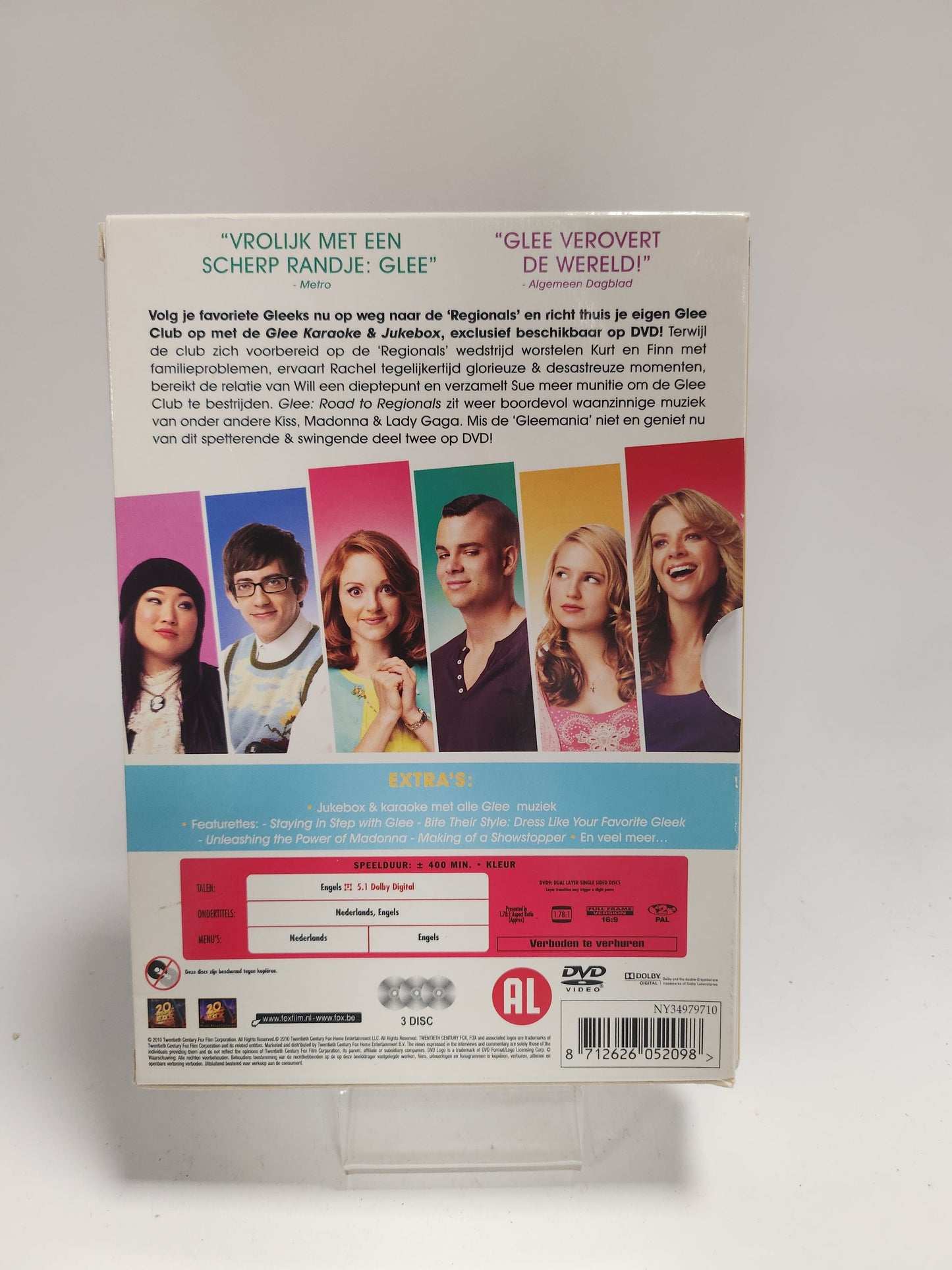 Glee Seizoen 1 Deel 2 Road to Regionals Dvd Box - Dvd Volwassenen