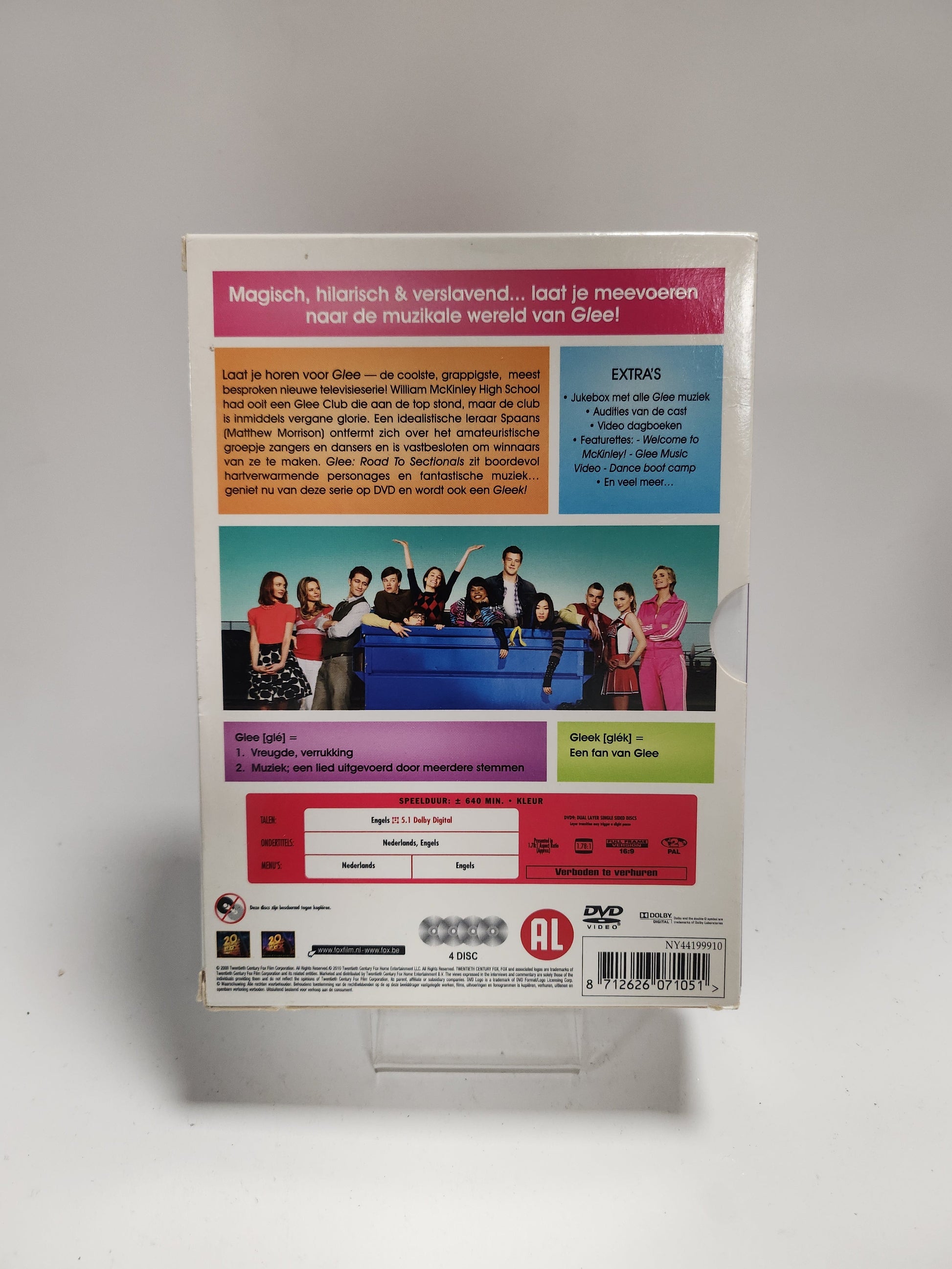 Glee Seizoen 1 Deel 1 Road to Sectionals Dvd Box - Dvd Volwassenen
